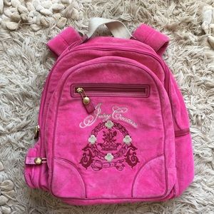 Juicy Couture pink backpack